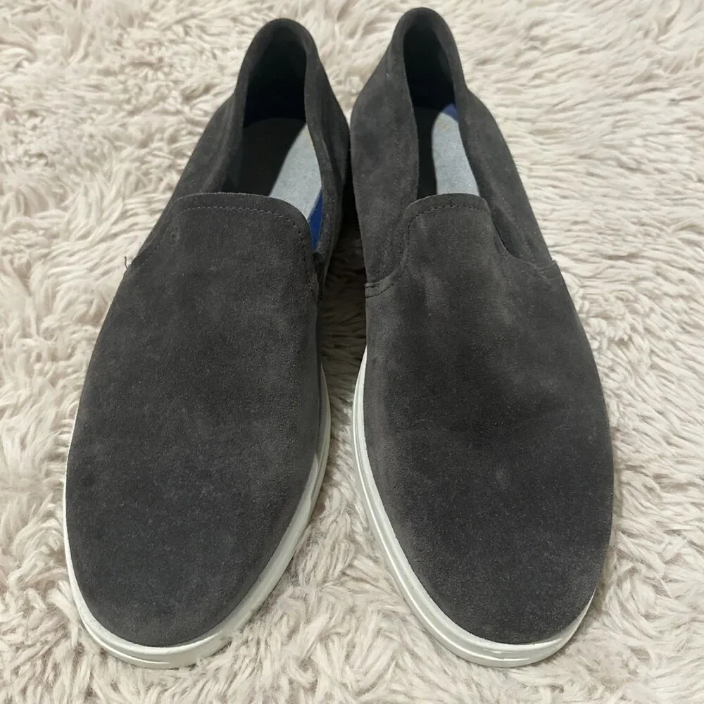 Cole Haan Grand 360 Men’s Grand Ambition Slip On Shoes.  Gray Suede.  10.5 $130